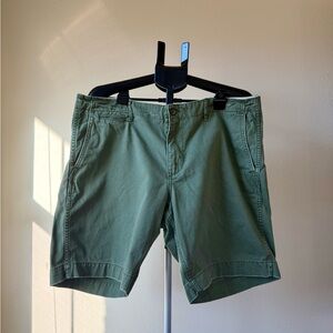 Polo by Ralph Lauren Olive Green Flat Front Shorts